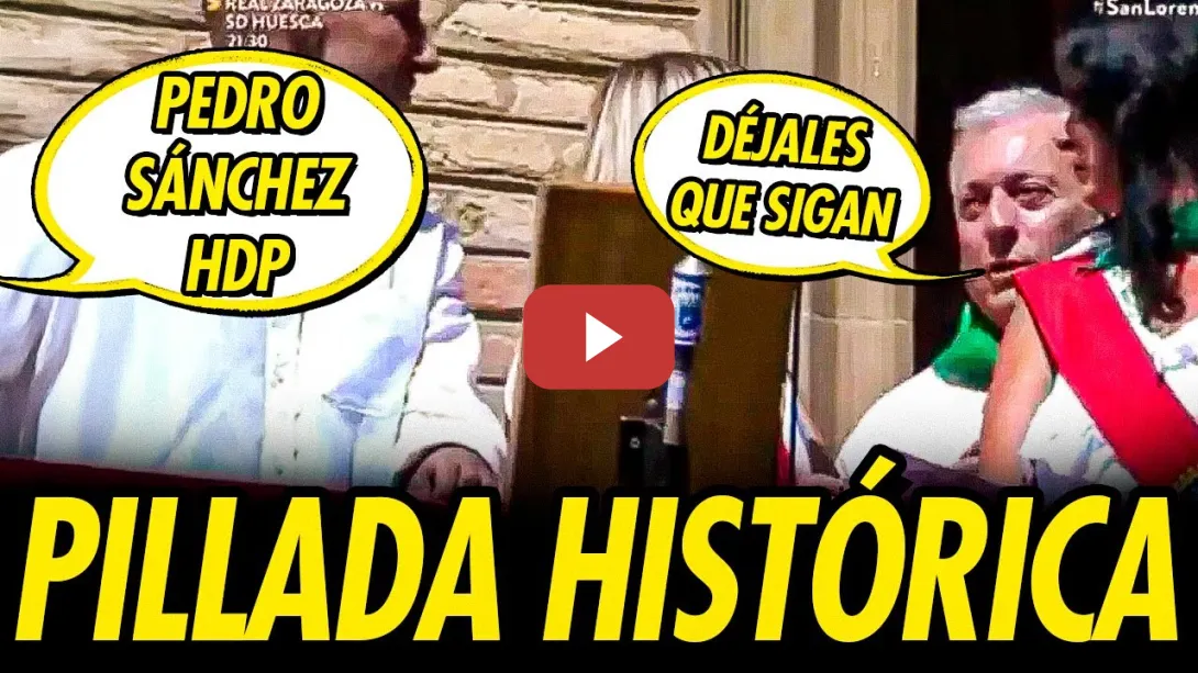 Embedded thumbnail for PILLADA HISTÓRICA AL PP: PROMOCIONAN EL INSULTO A SÁNCHEZ COMO “CANCIÓN DEL VERANO”
