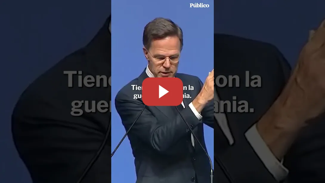 Embedded thumbnail for Un REPORTERO danés increpa a MARK RUTTE, Secretario General de la OTAN