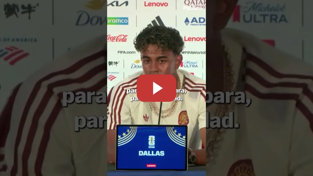 Embedded thumbnail for LAMINE YAMAL, sobre las palabras de Mariano Rajoy: "Si el fútbol sirve para algo es para integrar"