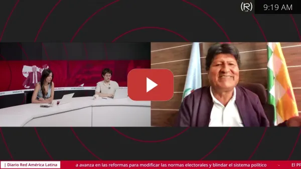Embedded thumbnail for Evo Morales en Sinsonte: "Hay instrucciones de EEUU de liberar a Cerimedo"
