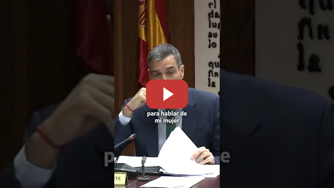 Embedded thumbnail for Sánchez denuncia el señalamiento a su pareja: “Es una estrategia común en la ultraderecha”