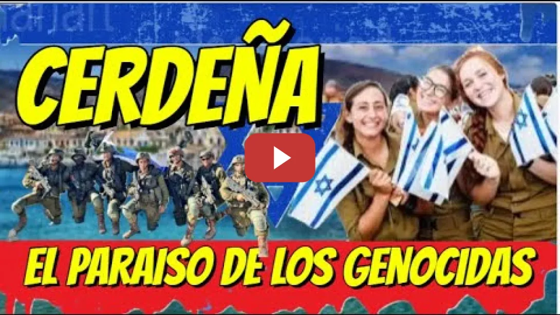 Embedded thumbnail for Italia cede gratis Cerdeña para las vacaciones de los soldados Genocidas de Israel