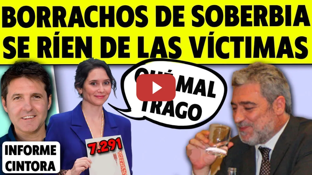 Embedded thumbnail for NO BORRA LAS MENTIRAS CONTRA JORDI ÉVOLE: MIGUEL ÁNGEL RODRÍGUEZ Y AYUSO MIENTEN COMO MILEI... 7.291
