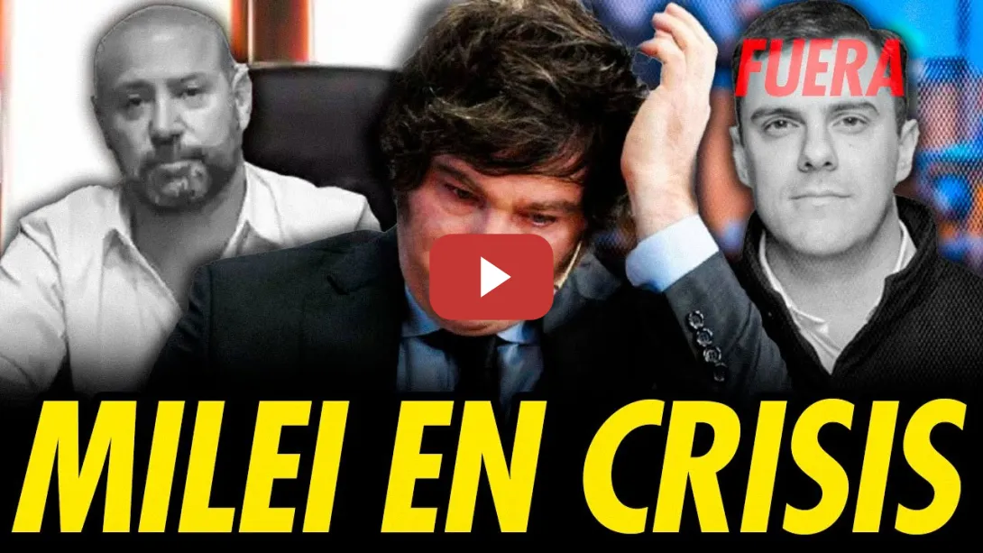 Embedded thumbnail for JAVIER MILEI EN CRISIS POR SU HERMANA: GUERRA INTERNA EN LA LIBERTAD AVANZA.