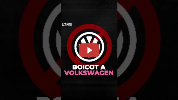 Embedded thumbnail for Boicot a Volkswagen