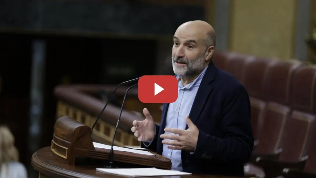Embedded thumbnail for Néstor Rego exixe ao Goberno español “rexeitar a escalada belicista da UE”