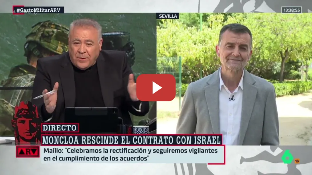 Embedded thumbnail for ENTREVISTA | Antonio Maíllo en &#039;Al Rojo Vivo&#039; de La Sexta