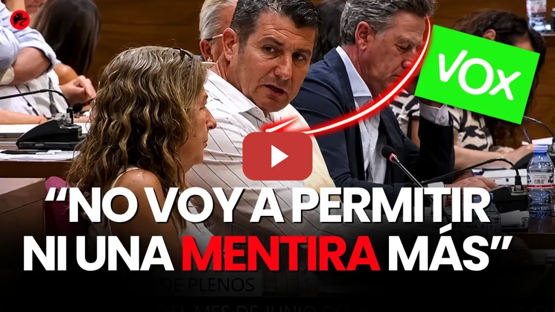 Embedded thumbnail for Una concejala de VOX EXPLOTA contra su propio compañero en pleno discurso