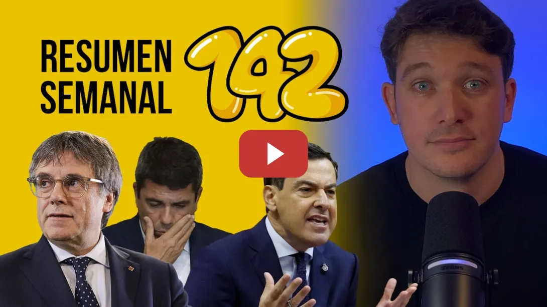 Embedded thumbnail for Junts rompe con el PSOE, 1 año de DANA, crisis cribados, Sánchez en el Senado | RESUMEN SEMANAL #142
