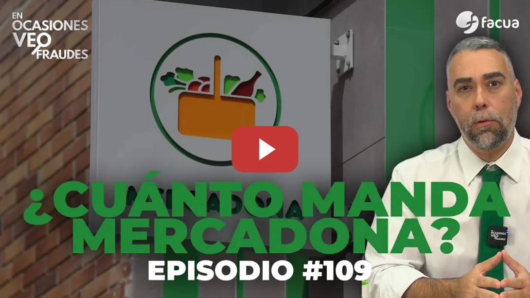 Embedded thumbnail for ¿CUÁNTO MANDA MERCADONA? | EN OCASIONES VEO FRAUDES