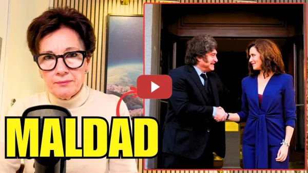 Embedded thumbnail for MILEI VUELVE A ESPAÑA Y MONTA EL SHOW