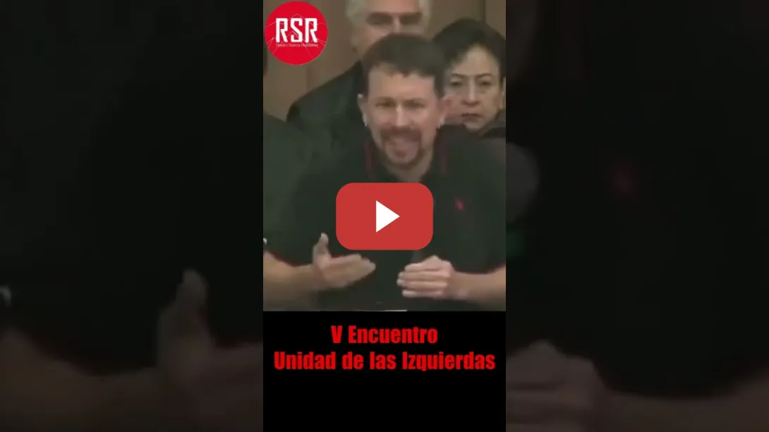 Embedded thumbnail for V Encuentro Unidad de las Izquierdas