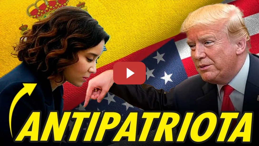 Embedded thumbnail for AYUSO: TRAIDORA A LA PATRIA DE RODILLAS ANTE TRUMP