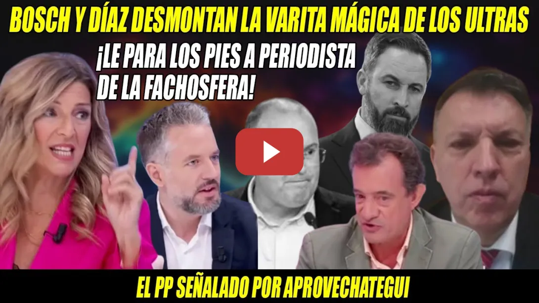 Embedded thumbnail for ULTRAS H3RlD0S de MU3RT3 tras ÉPICO REPASO de Bosch y Yolanda Díaz💥¡Vox FUERA de la CONSTITUCIÓN!