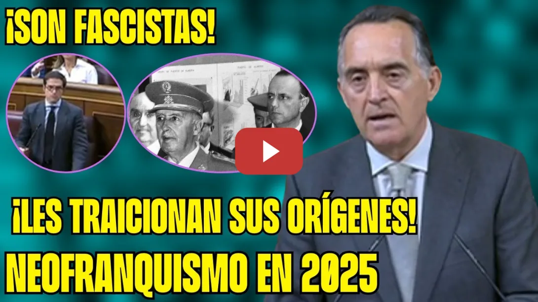 Embedded thumbnail for FRANQUISMO en el CONGRESO. RALLO saca de QUICIO a VOX y PP ¡Se MONTA en el CONGRESO! ¡RETRATADOS!