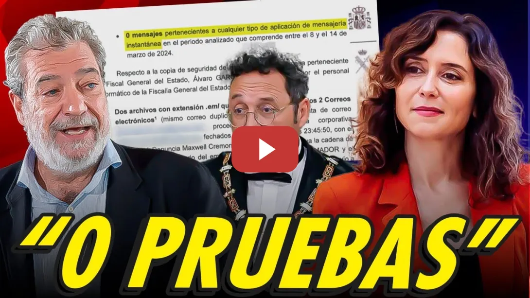 Embedded thumbnail for AYUSO Y M.A.R. SE RÍEN DE TODA ESPAÑA CON LOS MEDIOS Y JUECES A SU SERVICIO