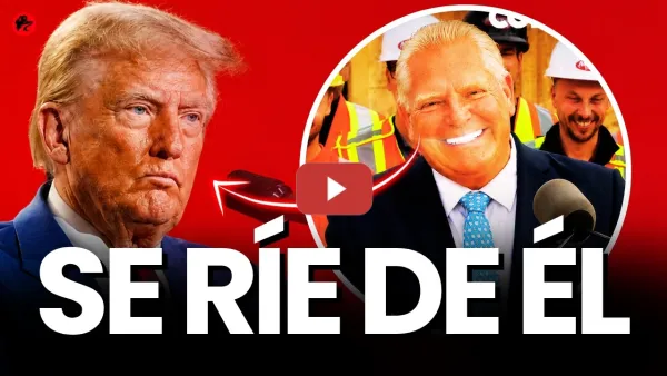 Embedded thumbnail for CANADÁ se HARTA de TRUMP y le dice: “Puedes BESARME EL CUL*”