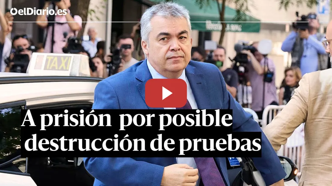 Embedded thumbnail for REACCIONES al ingreso en PRISIÓN PROVISIONAL de #CERDÁN