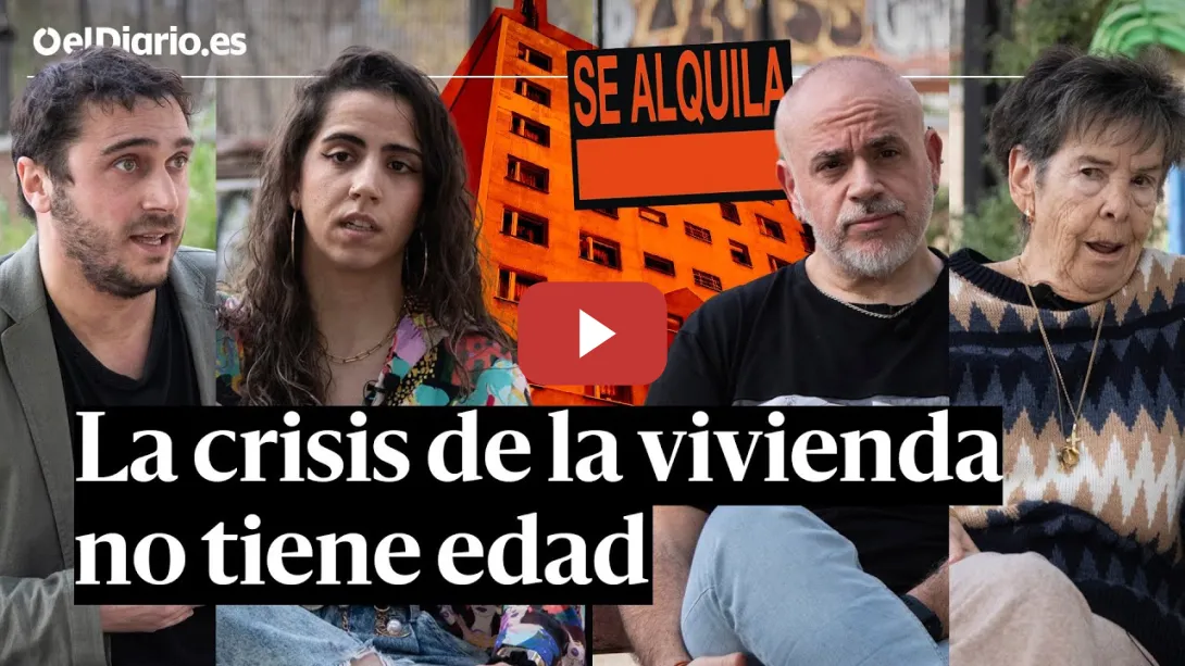 Embedded thumbnail for ESPECIAL | La crisis de la VIVIENDA no tiene edad: &quot;Con 87 años un fondo buitre me echa de mi casa&quot;