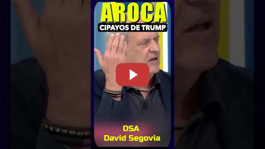 Embedded thumbnail for Javier Aroca. Lacayos y Cipayos de Trump en España.