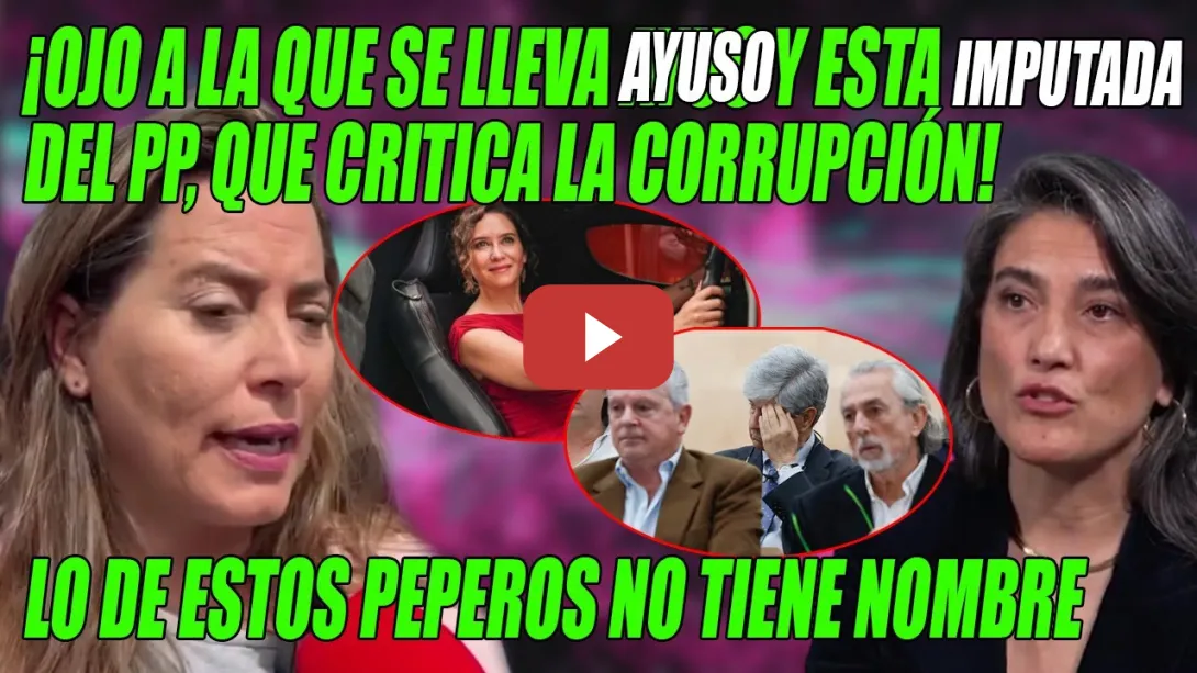 Embedded thumbnail for CARA de CEMENTO NO ¡Lo SIGUIENTE!🔥SOPAPEAN a Ayuso y Millán🔥IMPOSIBLE ese tren de vida con su sueldo