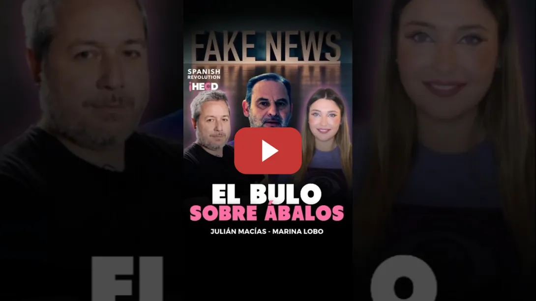 Embedded thumbnail for Marina Lobo y Julián Macías evidencian intento d vender bulo d Ábalos sin pruebas por parte d medios