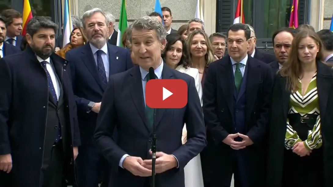 Embedded thumbnail for Feijóo acusa a Sánchez de presidir el Gobierno que más ha atacado a la Constitución