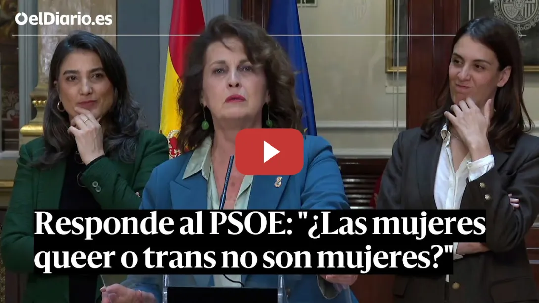 Embedded thumbnail for CARLA ANTONELLI responde al PSOE por la polémica de las siglas LGTBIQ+: &quot;Son unos ignorantes&quot;