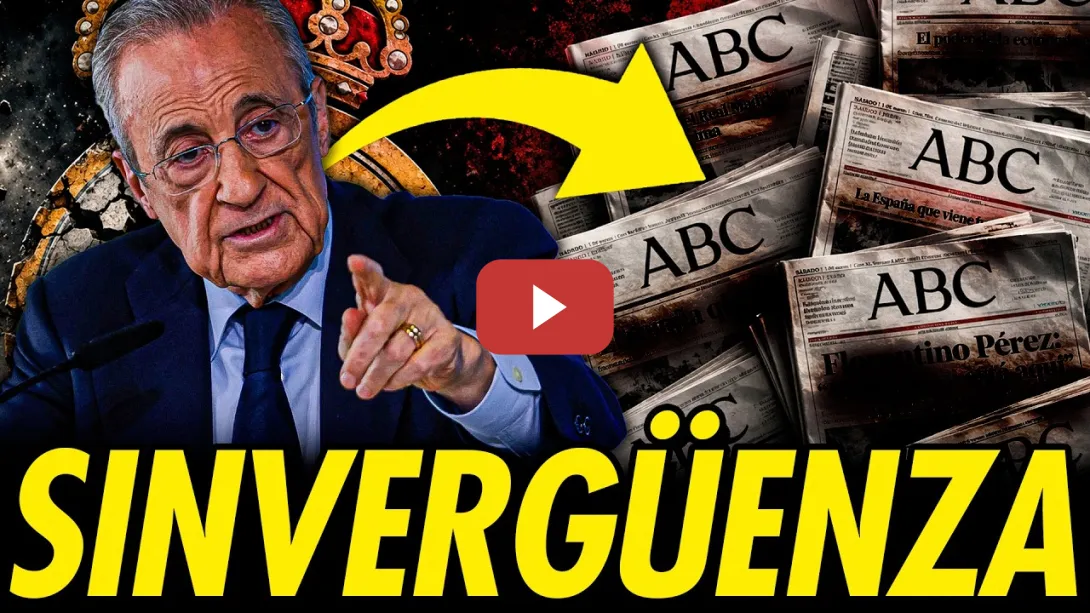 Embedded thumbnail for BOCHORNOSA RUEDA DE PRENSA DEL MAFIOSO FLORENTINO PÉREZ: TRAS SEÑALAR AL ABC ECHAN AL PRESIDENTE