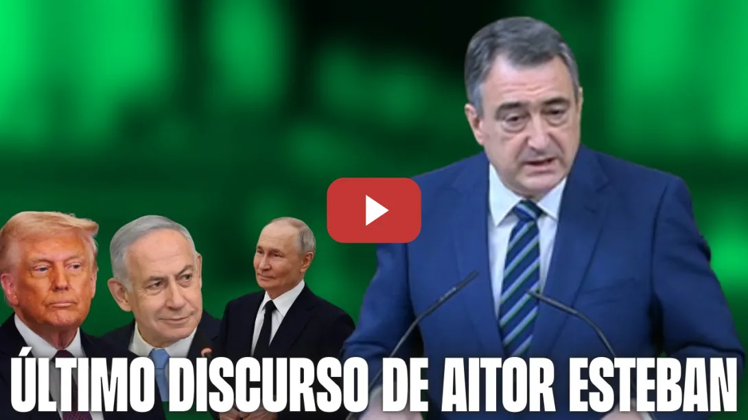 Embedded thumbnail for AITOR ESTEBAN (PNV) se DESPIDE del Congreso &quot;La DECADENCIA de EUROPA&quot; y el FUTURO INCIERTO