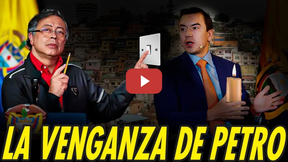 Embedded thumbnail for PETRO SE VENGA DE NOBOA DEJANDO SIN ENERGÍA A ECUADOR