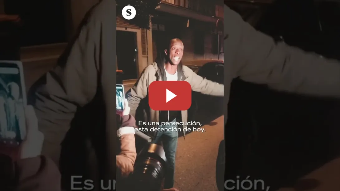 Embedded thumbnail for Serigne Mbaye, tras su puesta en libertad: "Es una persecución en contra de las personas racializada