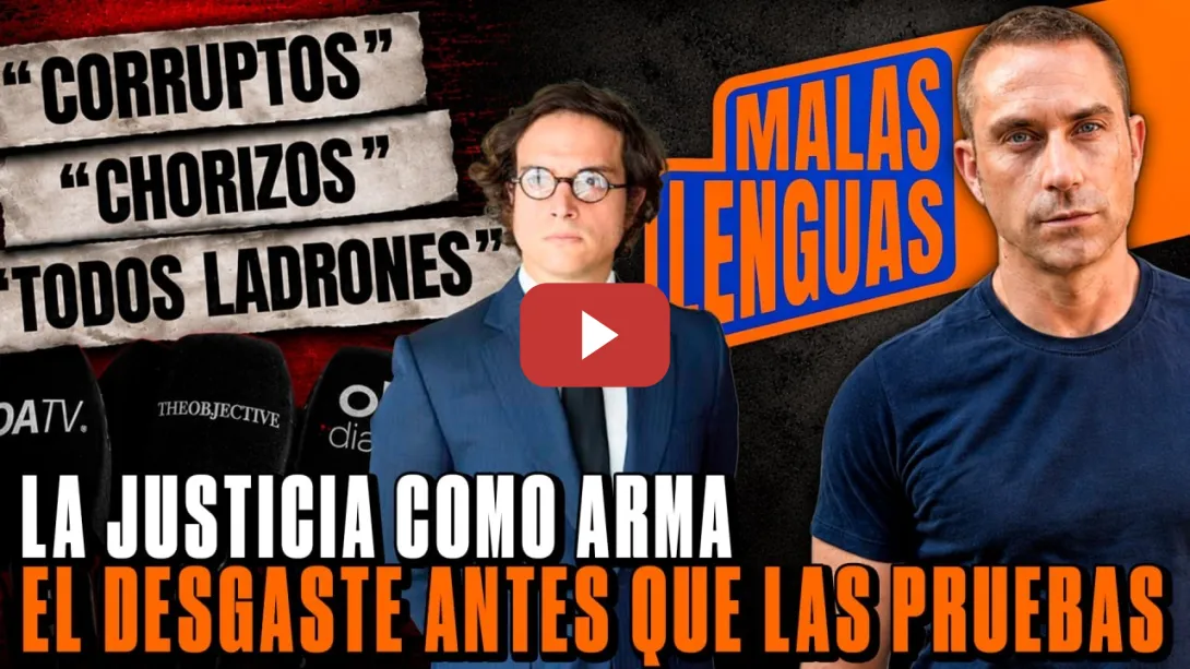 Embedded thumbnail for El verdadero objetivo NO es el hermano de Sánchez: es desgastar al Gobierno | Malas Lenguas