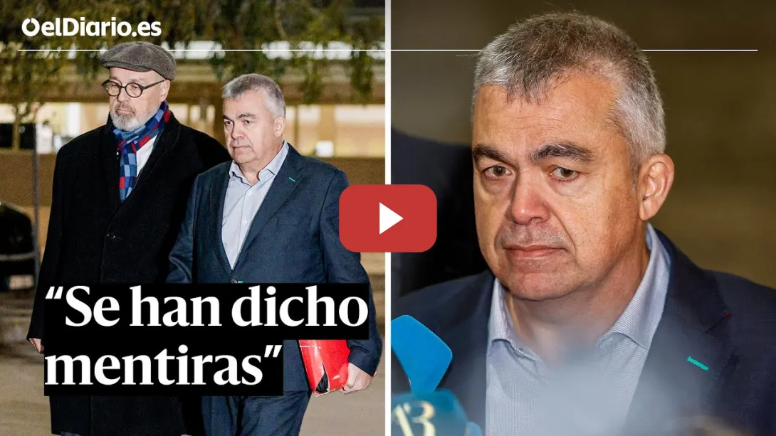 Embedded thumbnail for Santos Cerdán sale de la cárcel casi cinco meses después: “Se han dicho mentiras”