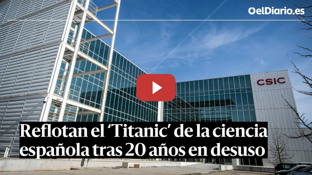 Embedded thumbnail for El CSIC REFLOTA el ‘TITANIC’ de la CIENCIA ESPAÑOLA para emprender “un viaje al centro del cerebro”