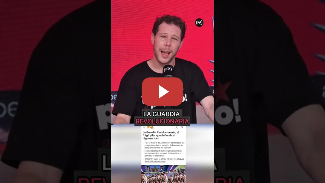 Embedded thumbnail for Así manipulan los medios sobre la Guardia Revolucionaria Iraní