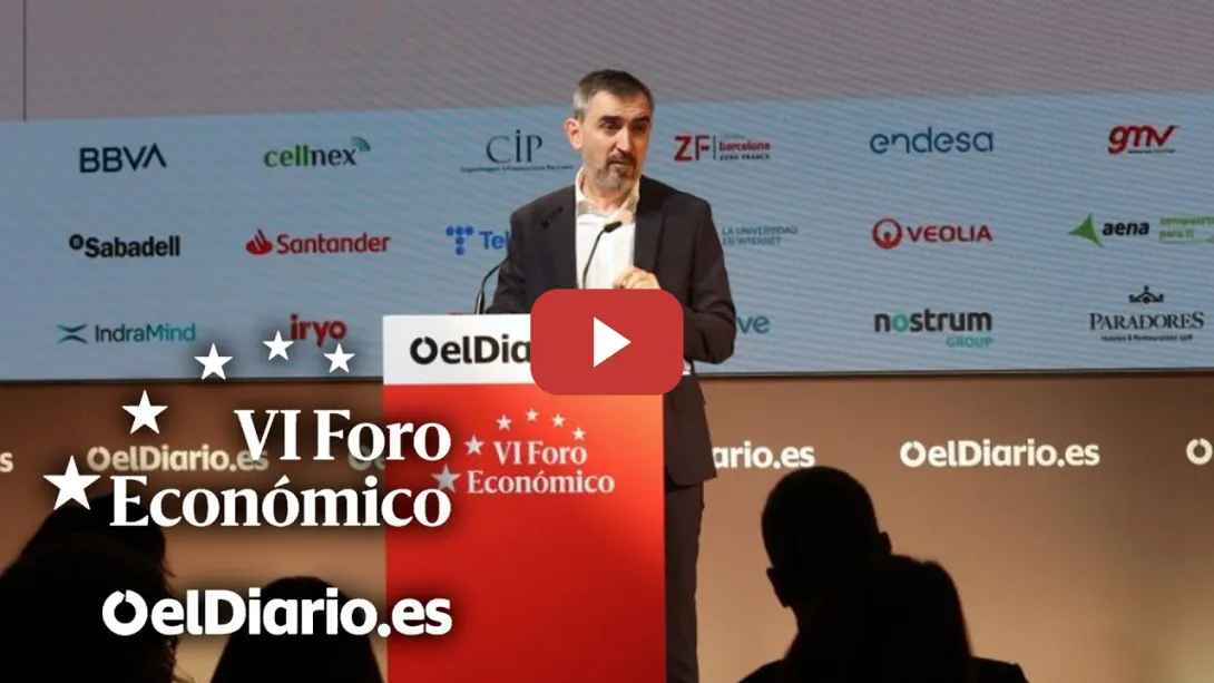 Embedded thumbnail for 🟡 Ignacio Escolar da la bienvenida a la segunda jornada de la 'VI edición del Foro Económico'