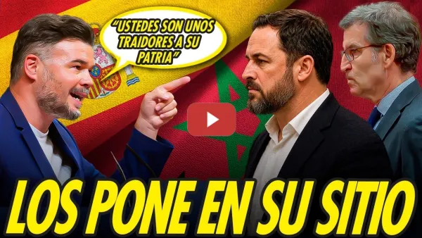 Embedded thumbnail for GABRIEL RUFIÁN PONE EN SU SITIO AL PORTAVOZ DE TEL AVIV EN ESPAÑA