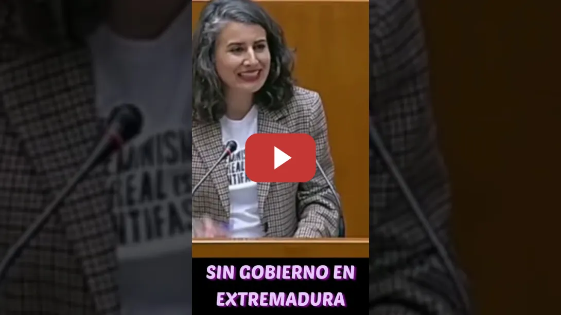 Embedded thumbnail for ¿NUEVAS ELECCIONES EN EXTREMADURA? IRENE DE MIGUEL LE DA UN REPASO A MARÍA GUARDIOLA