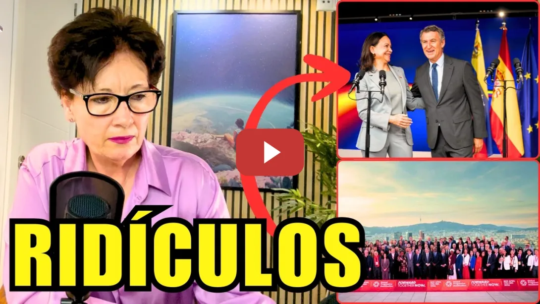 Embedded thumbnail for EL PATÉTICO SHOW DE CORINA MACHADO AYER EN MADRID CON EL PARTIDO POPULAR