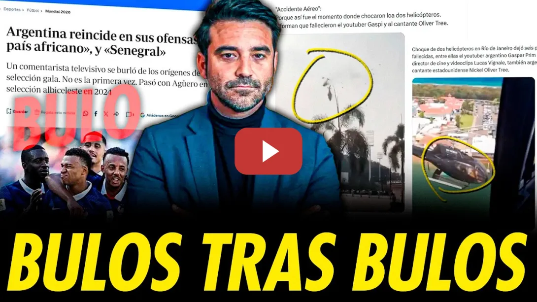 Embedded thumbnail for BULOS SOBRE EL MUNDIAL DE NEGRE Y OTRAS FAKE NEWS SOBRE LA MUERTE DE GASPI Y LOS POGROMOS EN BELFAST
