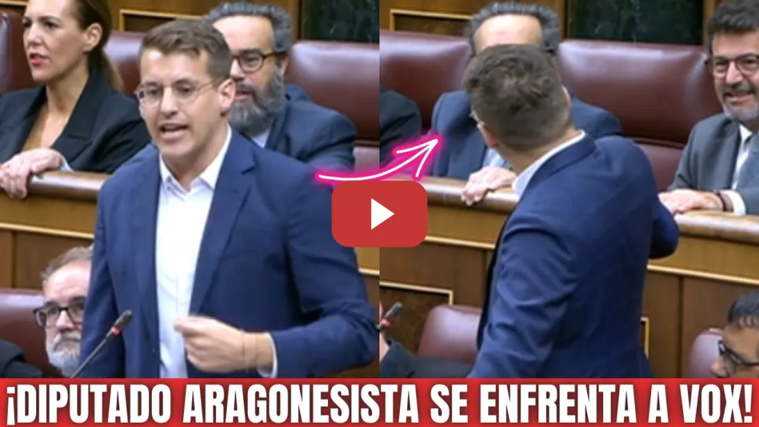 Embedded thumbnail for El diputado ARAGONESISTA Jorge Pueyo se ENFRENTA a VOX tras burlarse de las LENGUAS COOFICIALES