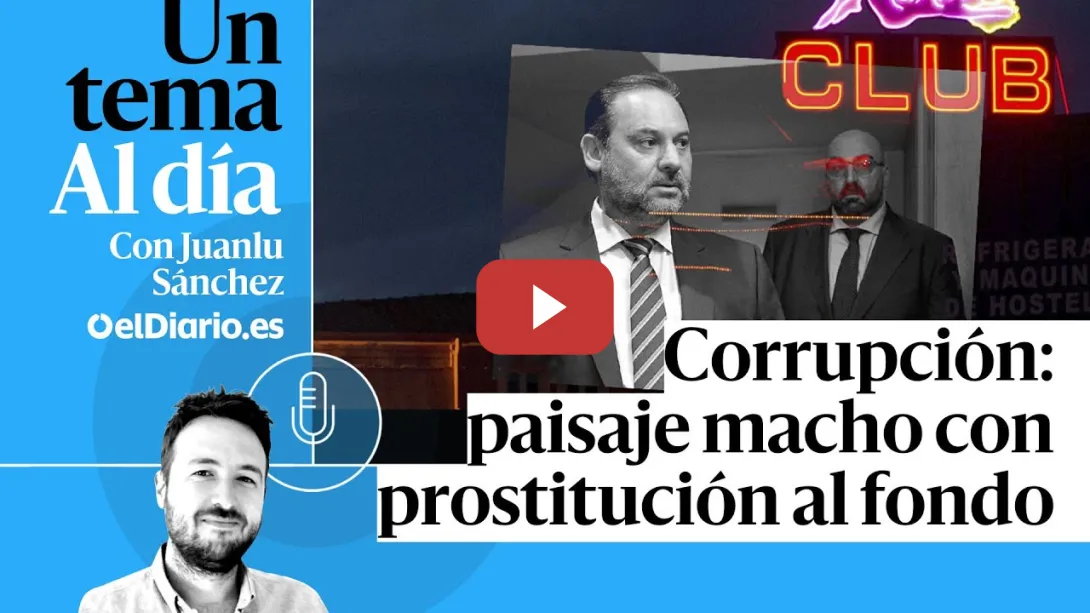 Embedded thumbnail for 🎙 PODCAST | Corrupción: paisaje macho con prostitución al fondo · UN TEMA AL DÍA