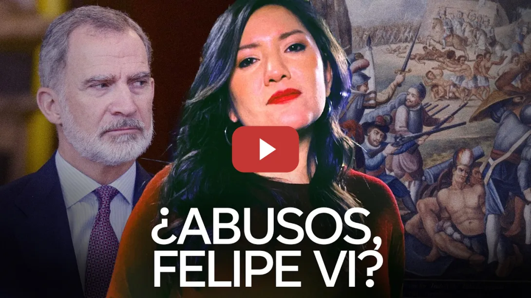 Embedded thumbnail for Laura Arroyo pone en su sitio a Felipe VI y habla claro sobre la Conquista de América