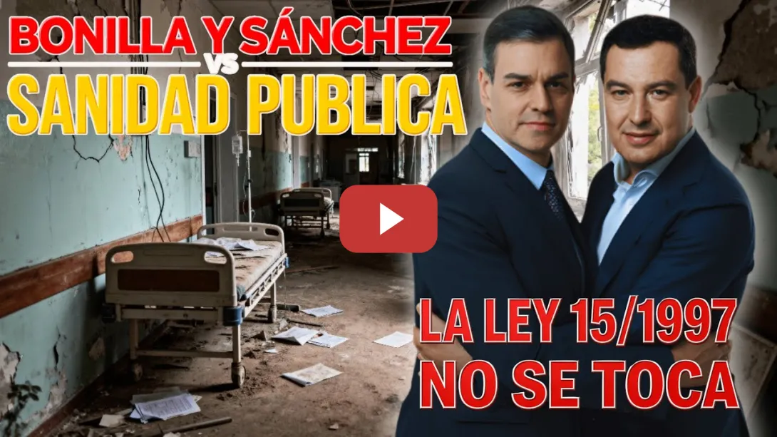 Embedded thumbnail for 💊 PSOE Y SUMAR SE NIEGAN A ELIMINAR LA LEY QUE PERMITE PRIVATIZAR LA SANIDAD. PODEMOS LO DENUNCIA 💶
