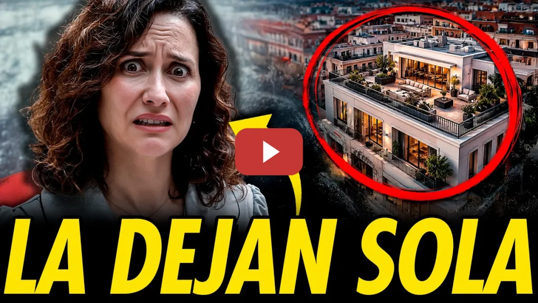 Embedded thumbnail for LE SUELTAN LA MANO A AYUSO ATRAPADA EN EL ÁTICO DE LUJO