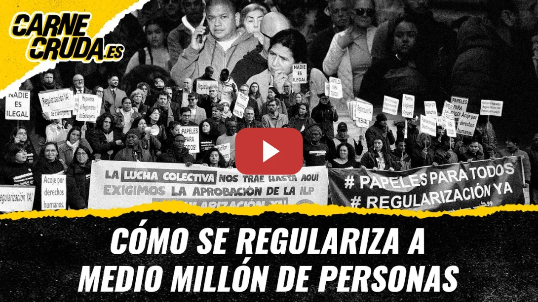 Embedded thumbnail for T12x115 - Cómo se regulariza a medio millón de personas (CARNE CRUDA)