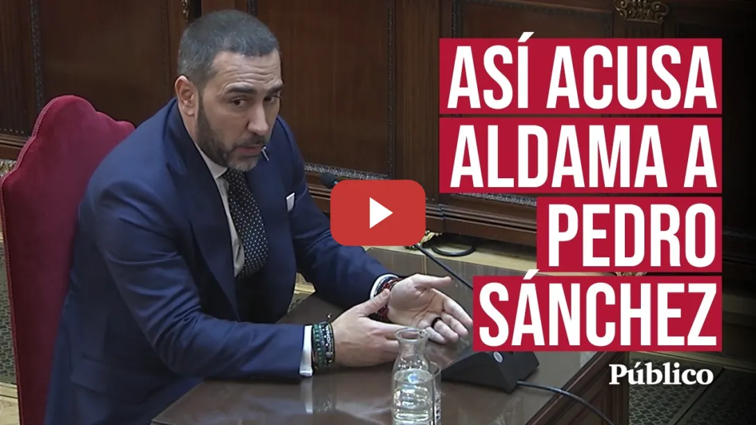 Embedded thumbnail for ALDAMA acusa a SÁNCHEZ sin pruebas de formar parte de la TRAMA ante las risas de ÁBALOS y KOLDO