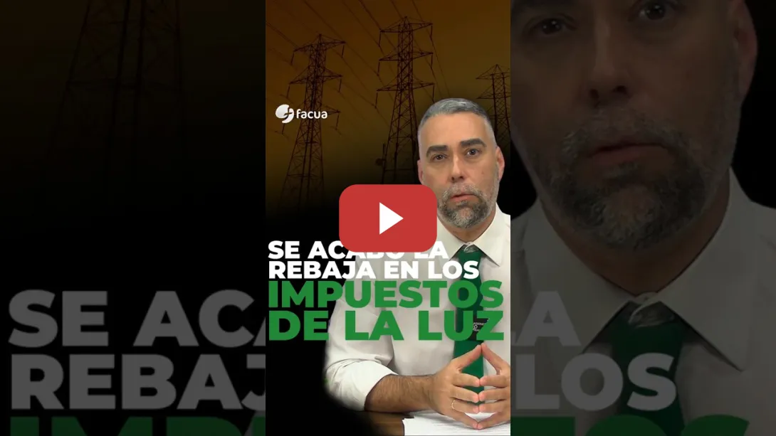 Embedded thumbnail for SE ACABÓ LA REBAJA EN LOS IMPUESTOS DE LA LUZ