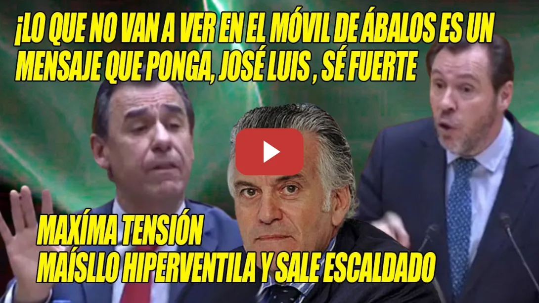 Embedded thumbnail for Maíllo SE PONE GALLITO y Óscar Puente LO ESCALDA🔥¡No van a ver un SMS q ponga: Ábalos, sé fuerte
